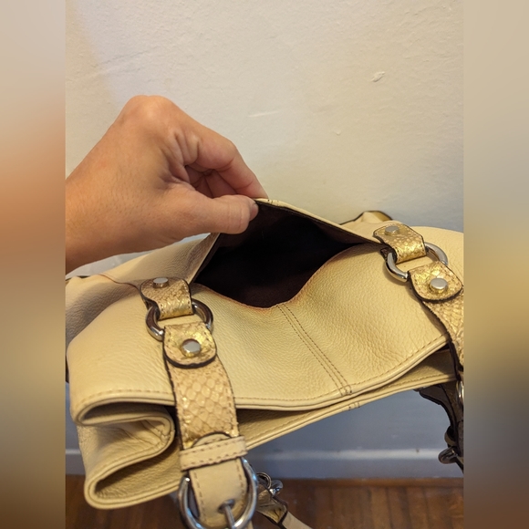 Adrienne Vittadini Shoulder bag, Ivory color - Picture 4 of 9